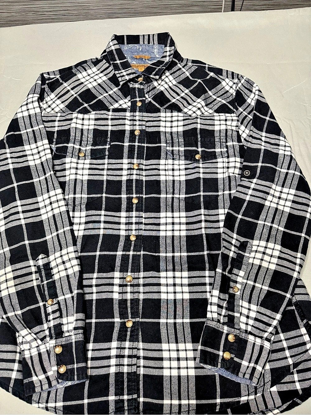 Carhartt Men's Plaid Shirt Size Large